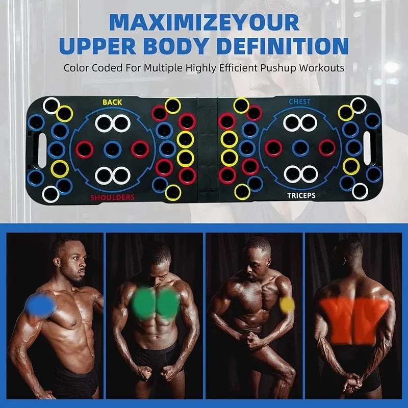Portable Push-Up Training Board | Gym-Style Fitness at Home