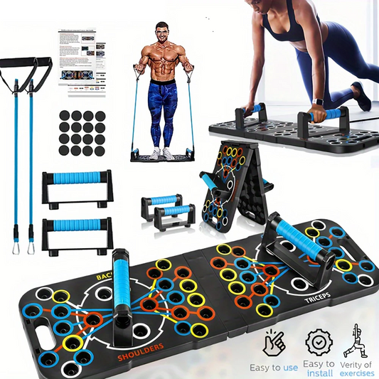 Portable Push-Up Training Board | Gym-Style Fitness at Home