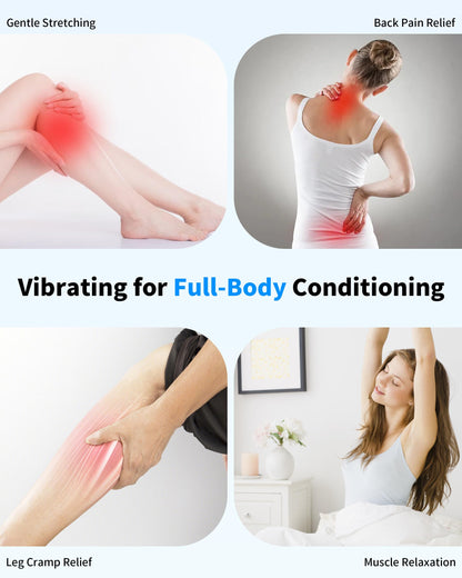 Shake Plate Vibration Exercise Machine for Lymphatic Drainage Massager & Weight Loss for Women and Men